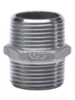 Sechskant-Doppelnippel, A/A, Typ 280, 1/8"